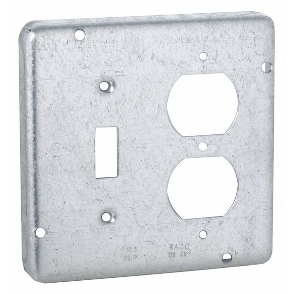 Cover, 2 Device Switch/Recpt, 4-11/16