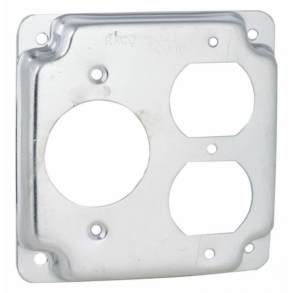 Cver, Sq Exp, 1 Duplx, (1)20A, Twistlock, 4