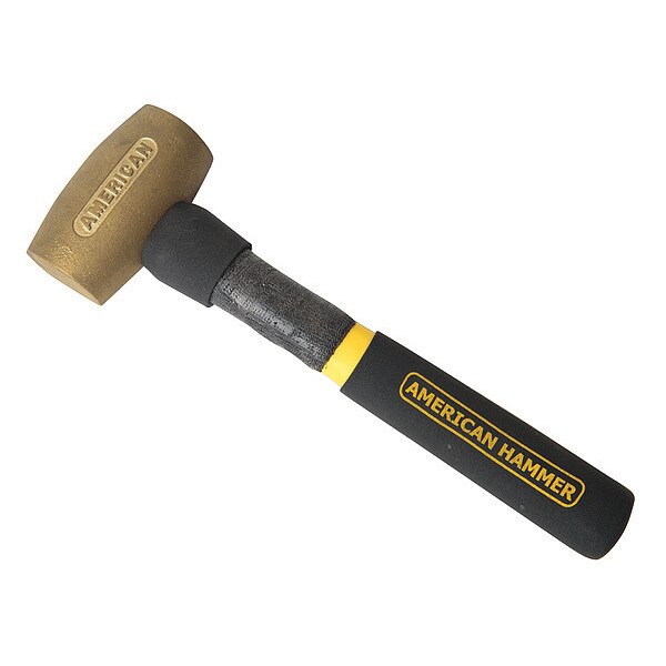 Non-Spark Hammer, Bronze, 3.5 lb.