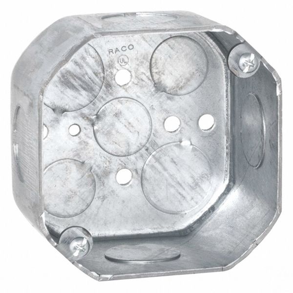 Octagon Box, 2-1/8 Deep, 1/2-3/4 Ko 4