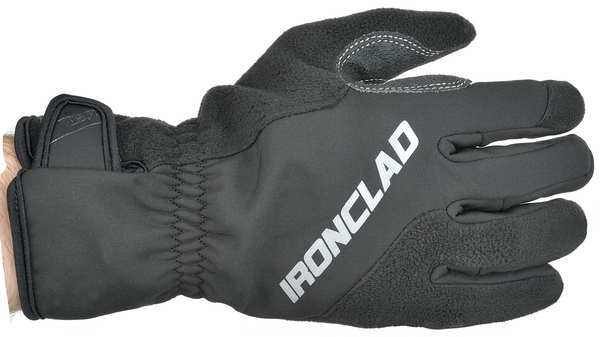 Cold Protection Gloves, Micro Fleece Lining, L