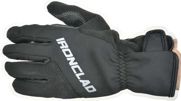 Cold Protection Gloves, Micro Fleece Lining, L