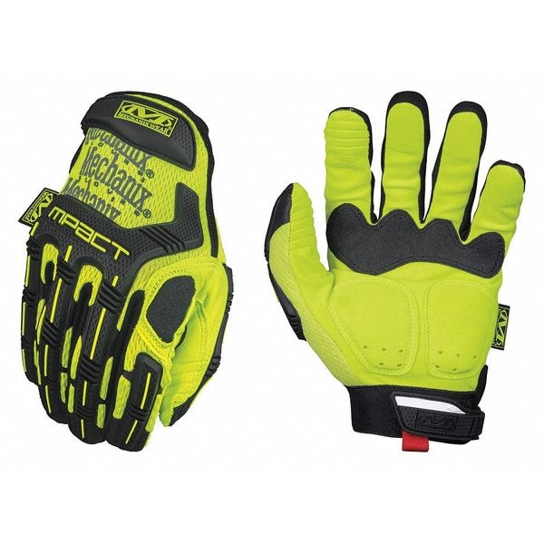 M-Pact XD Impact Gloves, XL, Hi-Vis Yellow, PR