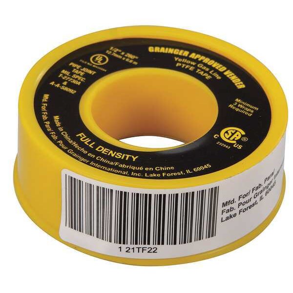 Sealant Tape, 1/2 x 260 In