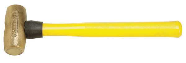 Sledge Hammer, 3 lb., 14 In, Fiberglass
