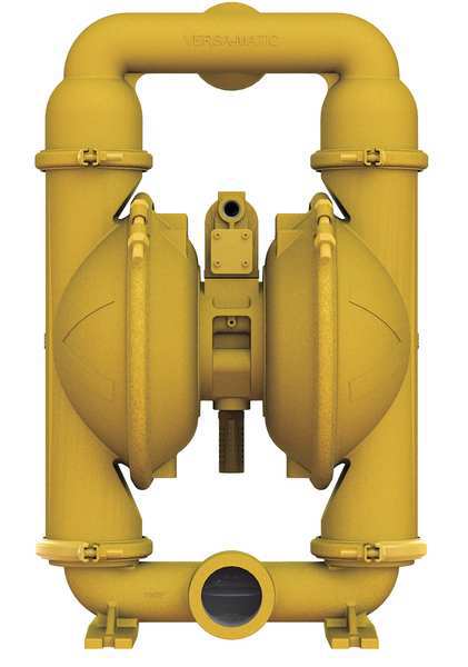Double Diaphragm Pump, Stainless steel, Air Operated, PTFE, 185 GPM