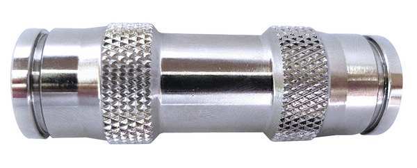 Nickel Plated Brass Union, 3/8 in Tube Size