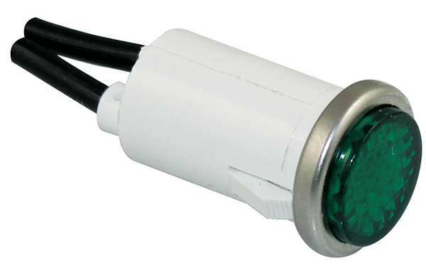 Flush Indicator Light, Green, 120V