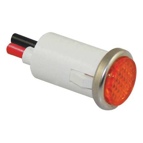 Flush Indicator Light, Amber, 120V