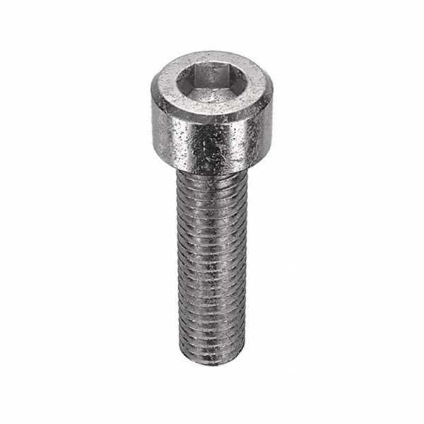 #10-32 Socket Head Cap Screw, Plain 316 Stainless Steel, 1 in Length, 100 PK
