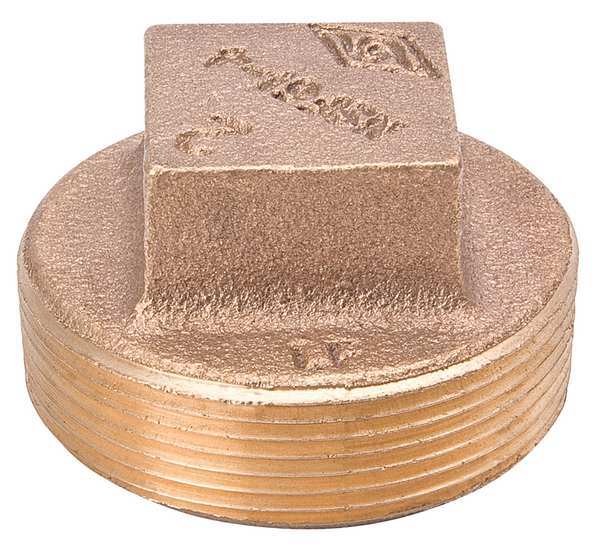 Brass Plug, MNPT, 1/8