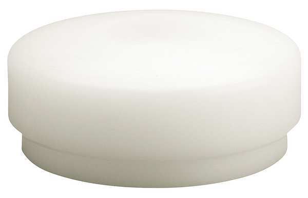 Hammer Tip, Hard, Nylon, White, 25/32 in