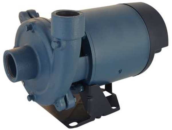 Booster Pump, 2 hp, 120/240V AC, 1 Phase, 1-1/2 in NPT Inlet Size, 1 Stage, 45 psi Max Pressure