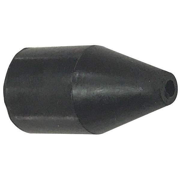 Air Gun Nozzle, Rubber Tip, 1 In L