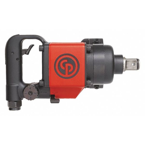 1 Inch Air Impact Wrench, D-Handle, Max Torque Reverse 1300 ft. lbf, 6600 RPM, Twin Hammer