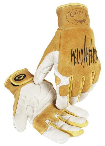 TIG Welding Gloves, Cowhide Palm, XL, PR