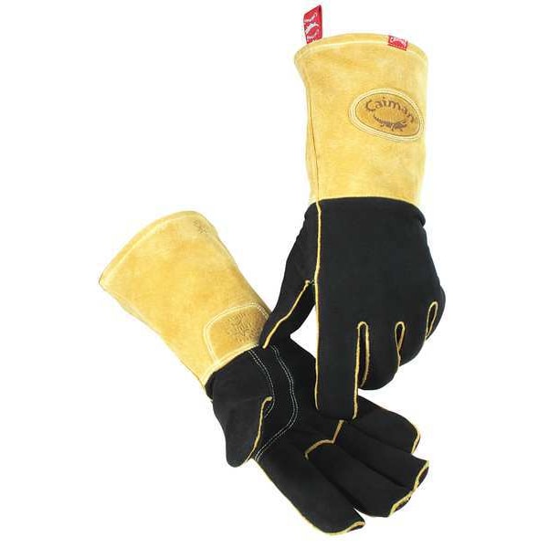 MIG/Stick Welding Gloves, Elkskin Palm, L, PR