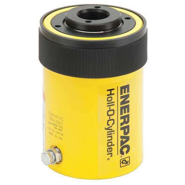 RWH301, 36000 lbs Capacity, 1.00 in Stroke, Hollow Plunger Hydraulic Cylinder