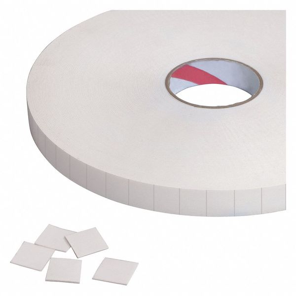 Tape Logic® Removable Double Sided Foam Squares, 1/16