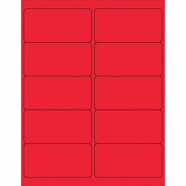 Tape Logic® Removable Rectangle Laser Labels, 4