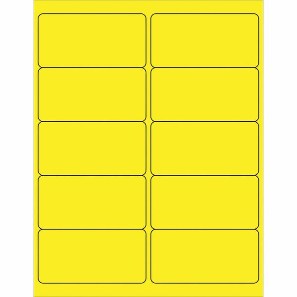 Tape Logic® Removable Rectangle Laser Labels, 4
