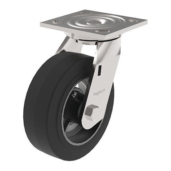 NSF-Listed Plate Caster, 550 lb. Ld Rating, Ball