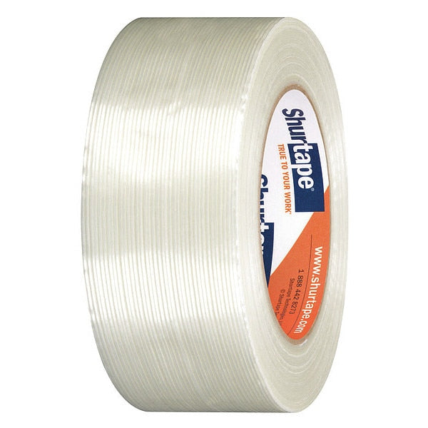 Packaging Tape, 48mm W, Clear, 4-47/64