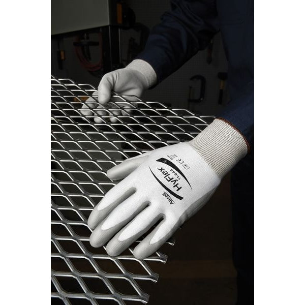 Cut Resistant Coated Gloves, A2 Cut Level, Polyurethane, 2XL, 1 PR
