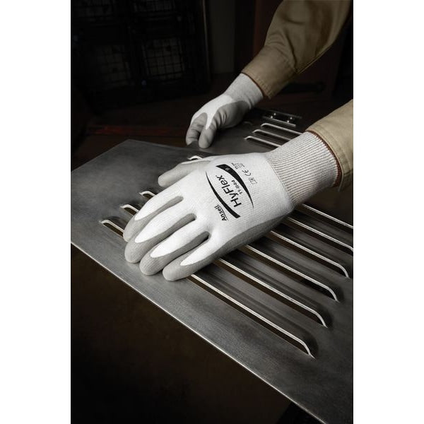 Cut Resistant Coated Gloves, A2 Cut Level, Polyurethane, 2XL, 1 PR