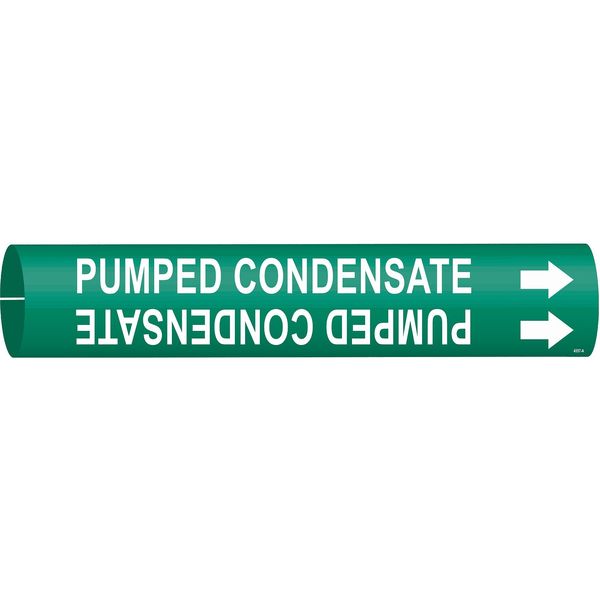 Pipe Marker, Pumped Condensate, 4357-A