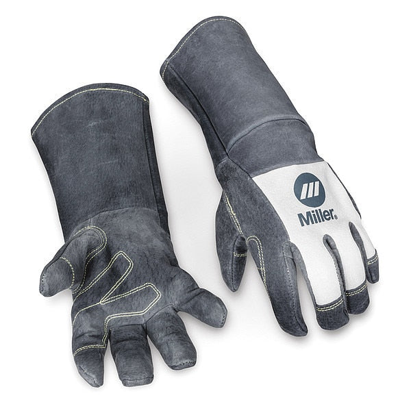 MIG Welding Gloves, Pigskin Palm, XL, PR