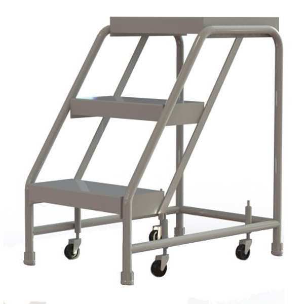 Ladder, 3-Step, Aluminum