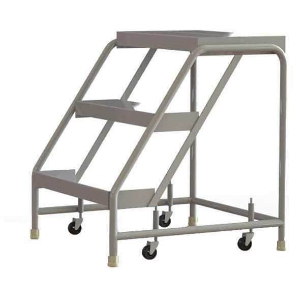 Ladder, 3-Step, Aluminum