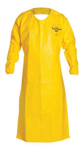 Tychem 2000 Sleeved Apron, 52in, PK12