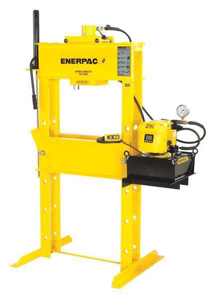 IPE20065, 200 Ton, H-Frame Hydraulic Press, RR20013 Double-Acting Cylinder, ZE5420SGN Electric Pump