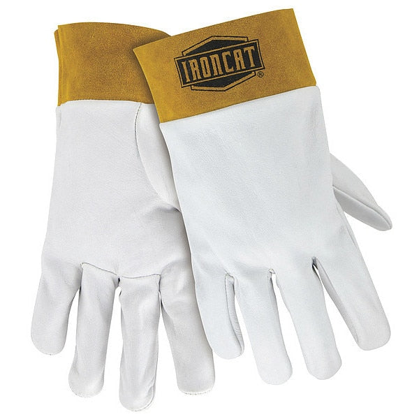 TIG Welding Gloves, Kidskin Palm, L, PR