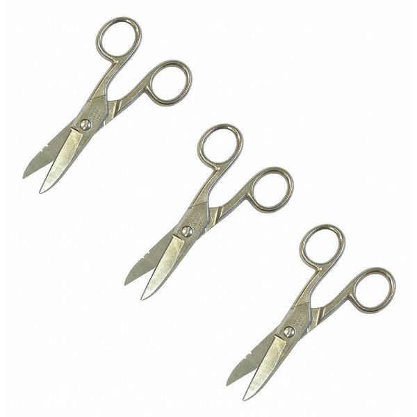 Electrician's Splicer Scissors, 3-pack