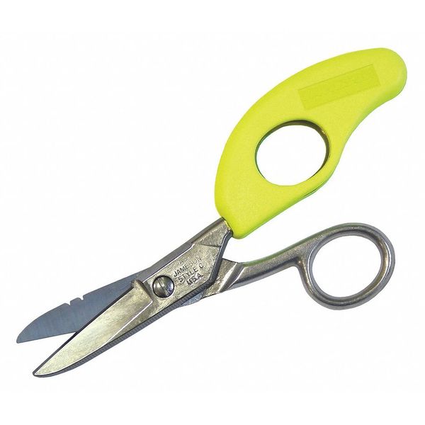 Electrician's Splicer Scisors w/ Snip Grip Ergonomic Handle