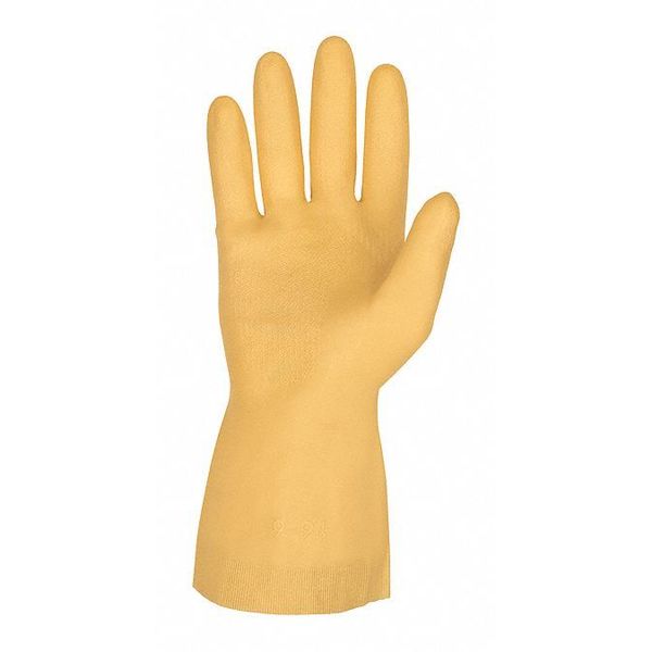 Canners Gloves, Latex, Amber, XL, 12 PK
