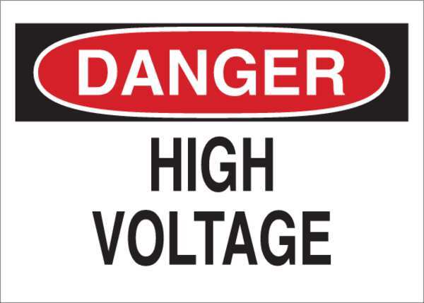 Danger Sign, 7X10