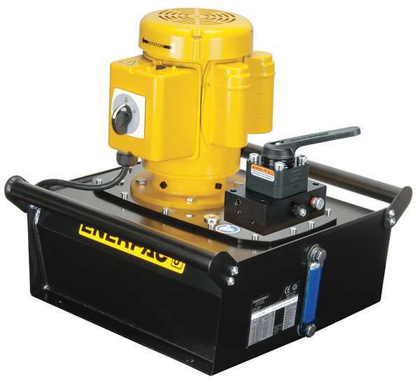 Hydraulic Pump, Electric, 1 hp, Induction Motor, 10,000 psi Max Pressure