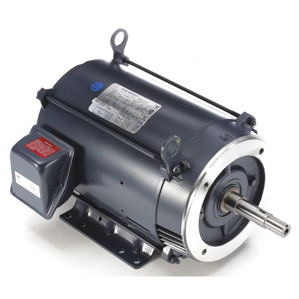 Close-Coupled Pump Motor, 3-Ph, 7-1/2 HP