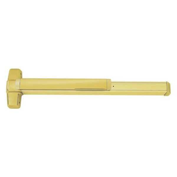 Rim Exit Device, Satin Brass