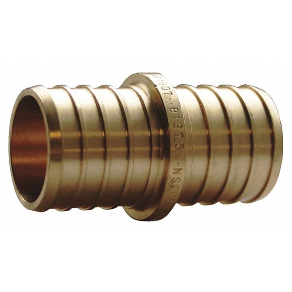 Brass PEX Coupling, Lead Free, 1/2