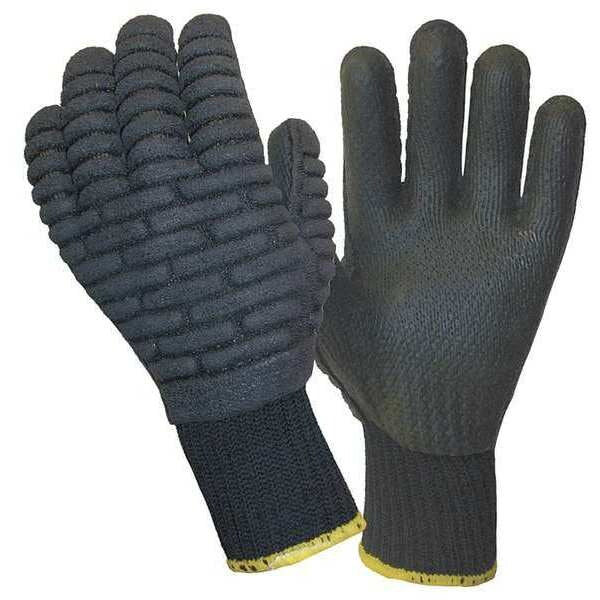 Heavy Hitter Gloves, L, Black, PR