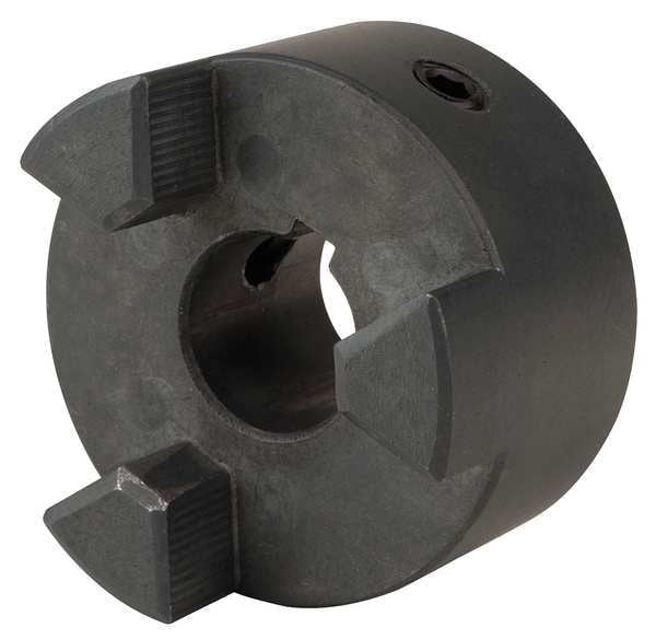 Jaw Coupling Hub, L110, Sintered Iron, 1