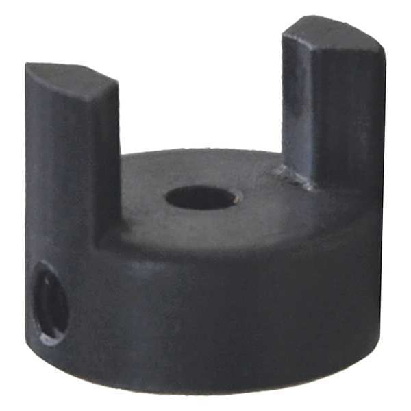 Jaw Coupling Hub, L050, Sintered Iron, 1/2