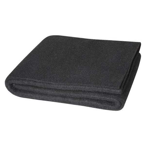 Welding Blanket, 8 ft. W, 6 ft., Black