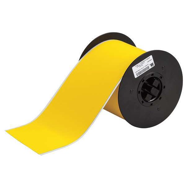Tape, Yellow, Labels/Roll: Continuous