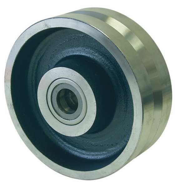 Caster Wheel, Forged Steel, 8 in., 6000 lb.